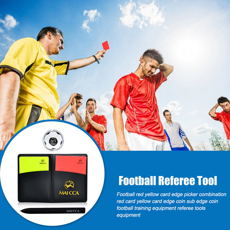 Soccer Referee Cards Football Outdoor Sports Red Yellow Card Training Equip