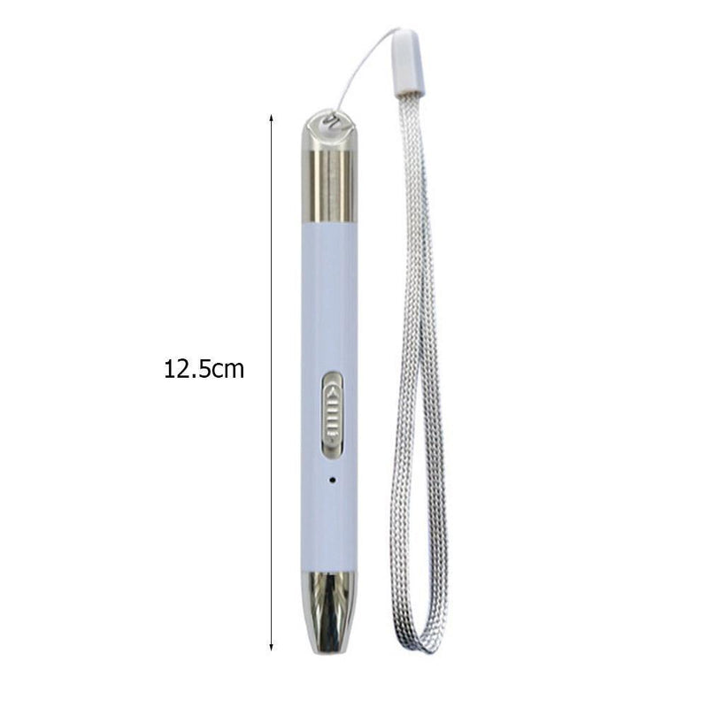 USB Recharge 5D Diamond Painting Embroidery Point Drill Pen Set (Purple A)