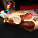 Animal Pattern Fire Painting Stamp Wax Seal for Stamping Envelope Card (E) Newly