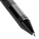 High Hardness Metal Ballpoint Pen Outdoor School Office Supplies (Black)
