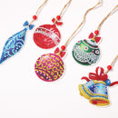 Double-side 5D Diamond Painting DIY Hanging Christmas Trees Pendant (GP010)