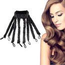 Heatless Hair Curler No Heat Curling Headband Sleeping Soft Wave (Black) Newly