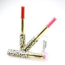 12 Color Cosmetic Makeup Bright Leopard Lipstick Lip Gloss Long Lasting Se hot.