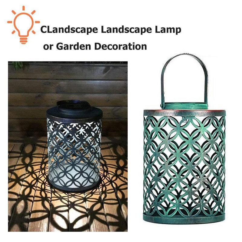 Solar LED Lantern Ground Light Outdoor Retro Garden Lawn Landscape Lamp Newly