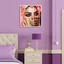5D DIY Ethnic Beauty Diamond Painting Embroidery Rhinestones Cross Stitch
