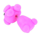 Women European Animal Polymer Clay Ear Studs Earrings (Rose Red Pig) Newly