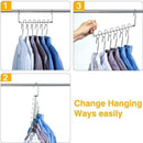 Space Saving Hangers Metal Hanger Cascading Hanger Goo Tool T1H Home M3A7