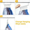 Space Saving Hangers Metal Hanger Cascading Hanger Goo Tool T1H Home M3A7