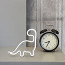 Dinosaur LED Neon Light Colorful Neon Sign Hanging Decoration Lamp (White) Newly