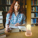 Solid Wood Table Lamp Base E27 220V Wooden Light Holder w/Switch Line (B) Newly