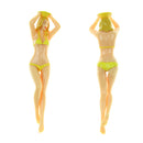 6pcs Golf Tees Sexy Bikini Tees Women Plastic Outdoor Training Golf Ball Holder