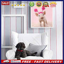 5D DIY Diamond Painting Full Round Drill Cute Pig Rhinestone Crafts Home Deco