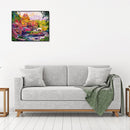 Hand Painted DIY Painting By Numbers Kits Animals Oil Canvas Mural Arts Craft