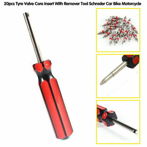 Driver Air Pump Accessory Tire Air Core Spanner Repair Tool Tyre Valve Core