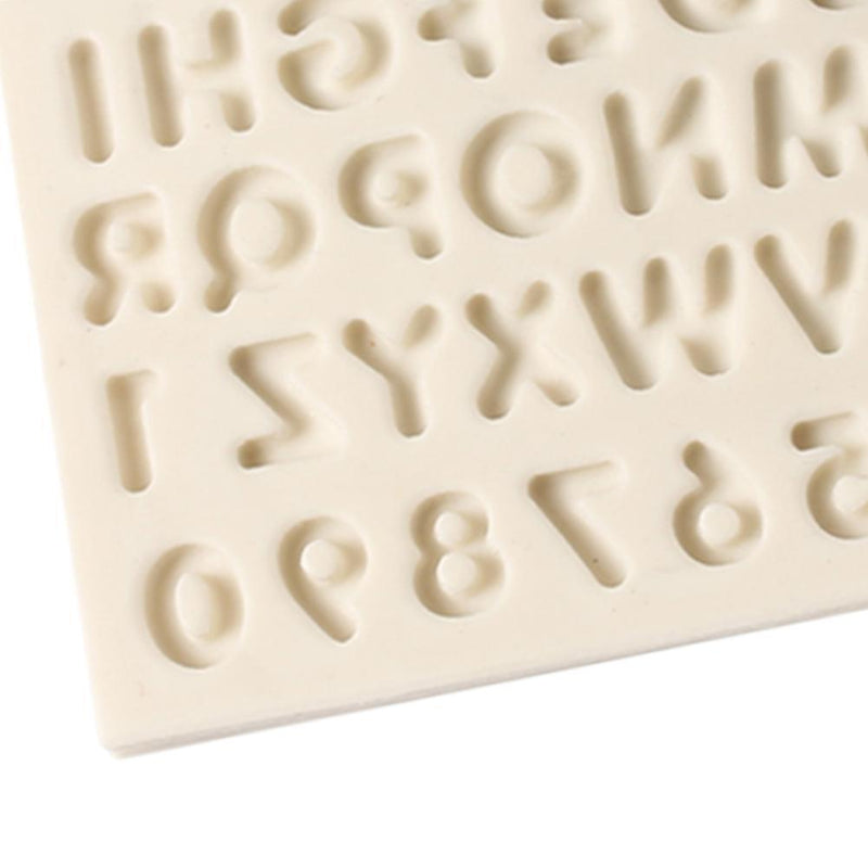Letters Silicone Fondant Cake Mold DIY Chocolate Baking Decor Moulds Tools Newly