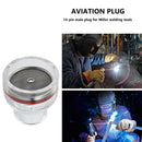 6pcs Gas Lens Collet Glass Cup for TIG-17/18/26 Argon Arc Welding (1.6mm) Newly