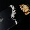 Elegant Dangle Zircon Drop Ear Stud Ear Clip Angel Wings Earrings Rhinestone