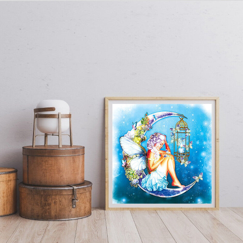 Diamond Painting Partial Special butterfly fairy Picture of Rhinestone