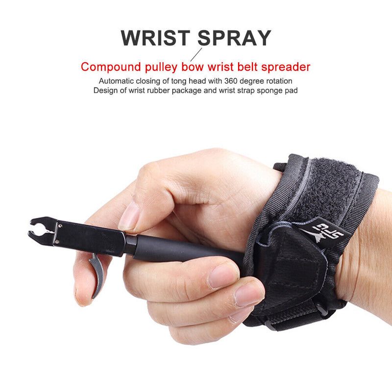 SP316  Archery Caliper Release Aid Shooting Arrow Bow Strap Wristband