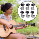 6x 3R 3L Guitar Tuning Pegs Enclosed Locking Tuner Closed Knob Machine Head