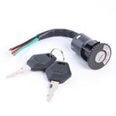 Electric Bicycle Ignition Switch Key Power Lock for Electric Scooter (L) Newly