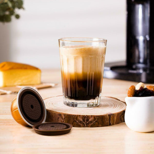 For Nespresso Vertuo and Vertuoline Refillable Food Capsules Grade Silicone Y8W6