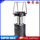 Collapsible COB Camping Light Hiking Emergency Lights Adjustable Gears Torch