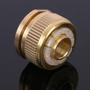 1*4-point Garden Water Pipe Joint Hose Adapter Brass Tube Male Female Male K2R5