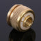 1*4-point Garden Water Pipe Joint Hose Adapter Brass Tube Male Female Male K2R5