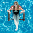 Water Floating Noodle Net Chair/Swimming Net Pocket Foldable Pool Toys (B) Newly