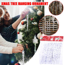 12x Clear Glass Icicle Crystal Ice Ornaments Christmas Tree Decoration FAST SHI#