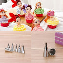 Cupcake Pastry Tips Baking Mold Russian Icing Piping Nozzles Stainless Steel