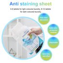 50pcs/pack Color Catcher for Laundry 50 Count Anti Cloth Dyed Mixed Dyeing Pr