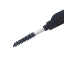 Needles Mascara Separator Eyelash Metal Comb Dual-Head Foldable Eyebrow Brush