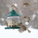 Plastic Waterproof Hanging Wild Bird Feeder Feeding Garden Yard Outdoor hot.