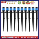 100pcs360° Irrigation Sprinkler Spray Dripper Garden Plants Watering Nozzle