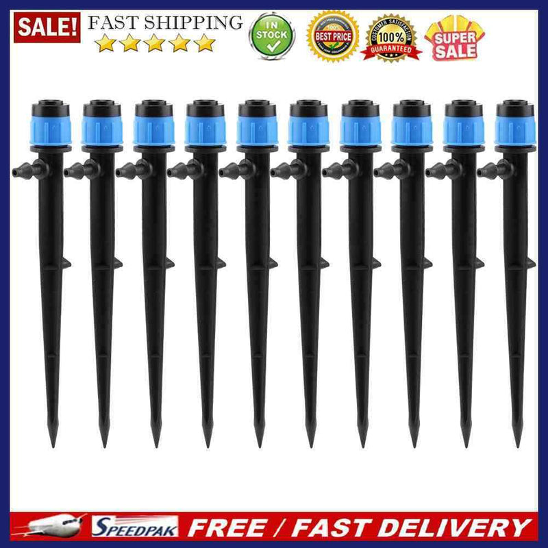 100pcs360° Irrigation Sprinkler Spray Dripper Garden Plants Watering Nozzle