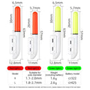 #A Night Fishing Rod Tip Alert Lights LED Induction Fish Bite Discoloration Ligh