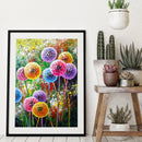 Dandelion Diamond Painting Full Drill Square Rhinestone Embroidery Mosaic Art