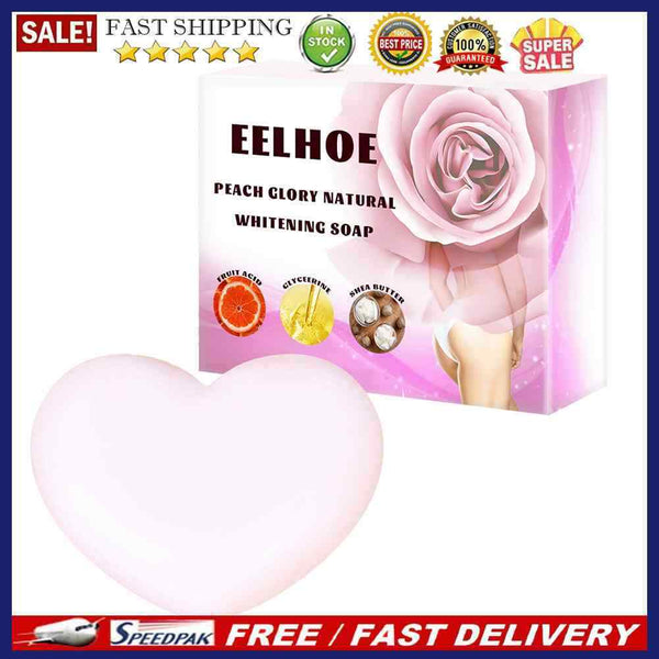 Face Body Skin Whitening Soap Remove Melanin Oil Control Peach Buttock Soaps