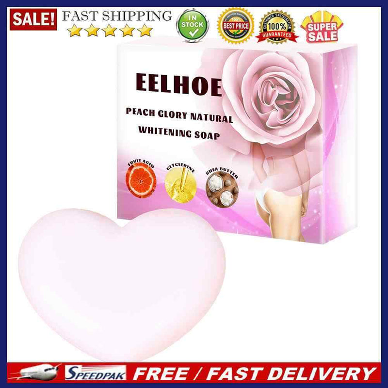 Face Body Skin Whitening Soap Remove Melanin Oil Control Peach Buttock Soaps