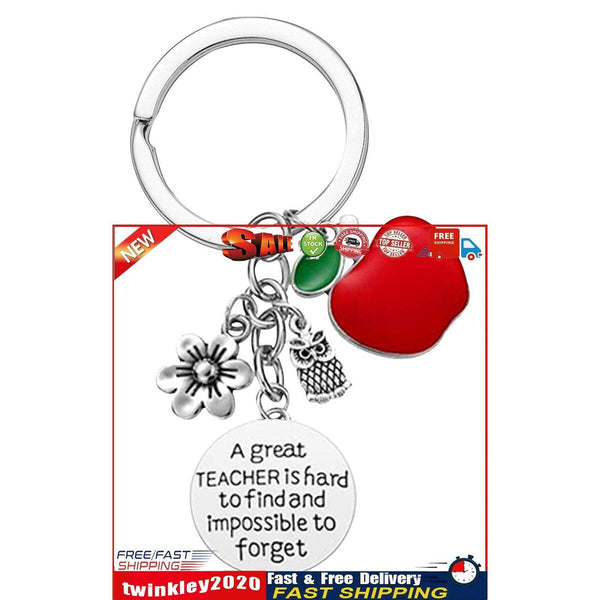 Teacher Keychain Appreciation Gift for Women Birthday Valentines Day (5) Newly