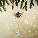 DIY 5D Diamond Painting Rainbow Maker Wind Chime Light Catcher Decor (Bee) Newly