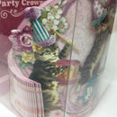 Punch Studio Happy Birthday Cat Party Hats Crowns Victorian Whimsical Music 12pc