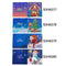 4PCS Christmas Card Special Shape Glitter Diamond DIY Cards Drill Kit