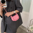 Small Leather Women Designer Crossbody Handbag Solid Mini Lipstick Shoulder Bags