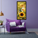 5D DIY Needlework Mosaic Craft Sunflower Embroidery Set Home Diamond Painting