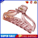 Fashion Women Clear Hollow Hair Clamps Ponytail Claw Hair Accessories (18)