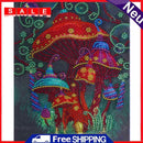 5D DIY Mushroom Diamond Painting, Cross Stitch Mosaic