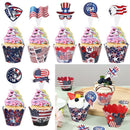 Accessory Stand Flag 4th of July Cake Decoration Independence Day Cake Topper